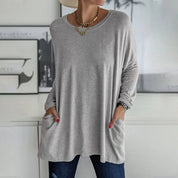 Moira - Relaxed Long Sleeve Top