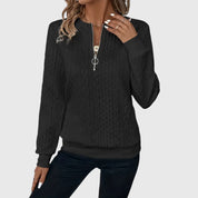 Pauline - Elegant Jumper with Zip