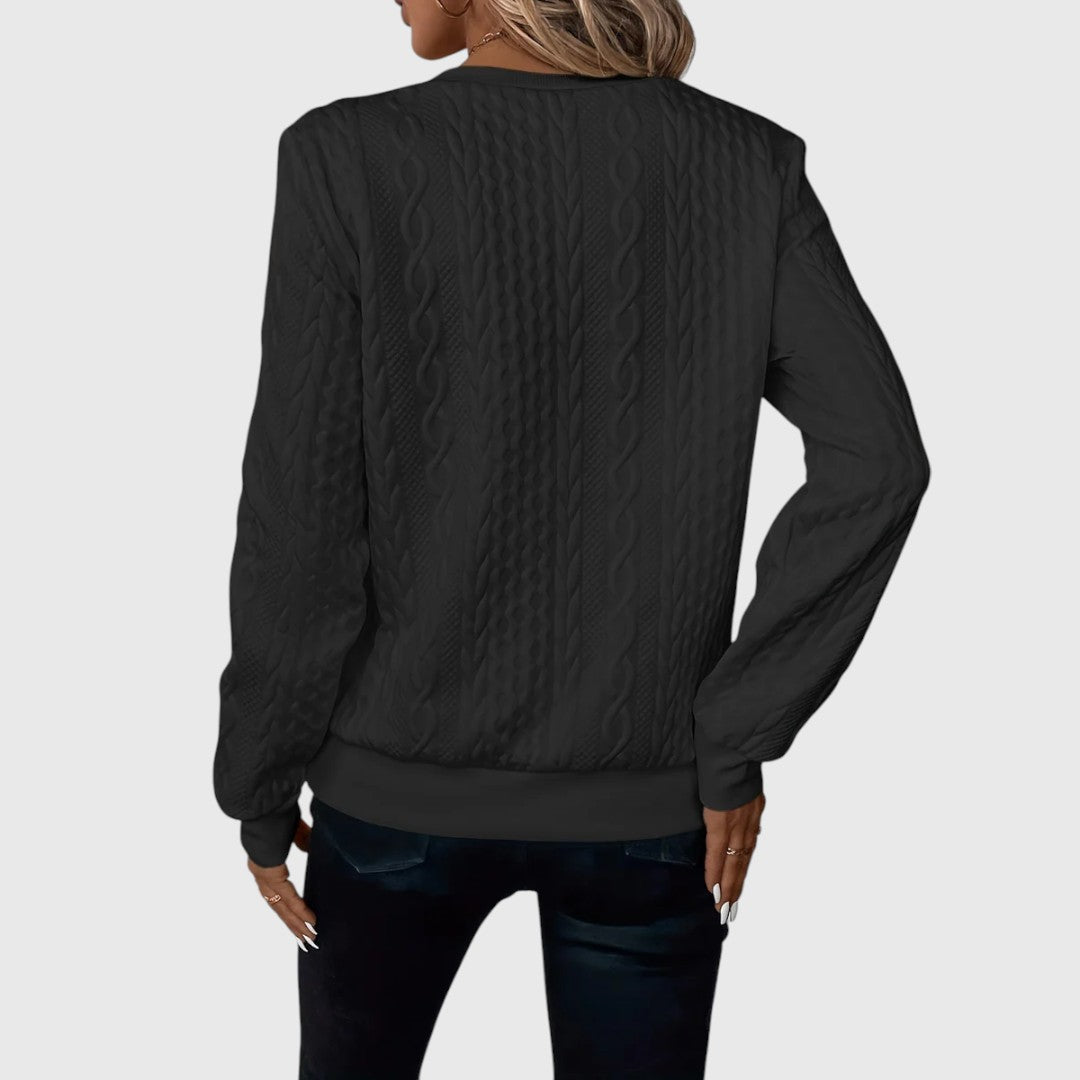 Pauline - Elegant Jumper with Zip