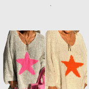 Aria - V-neck Knit Jumper