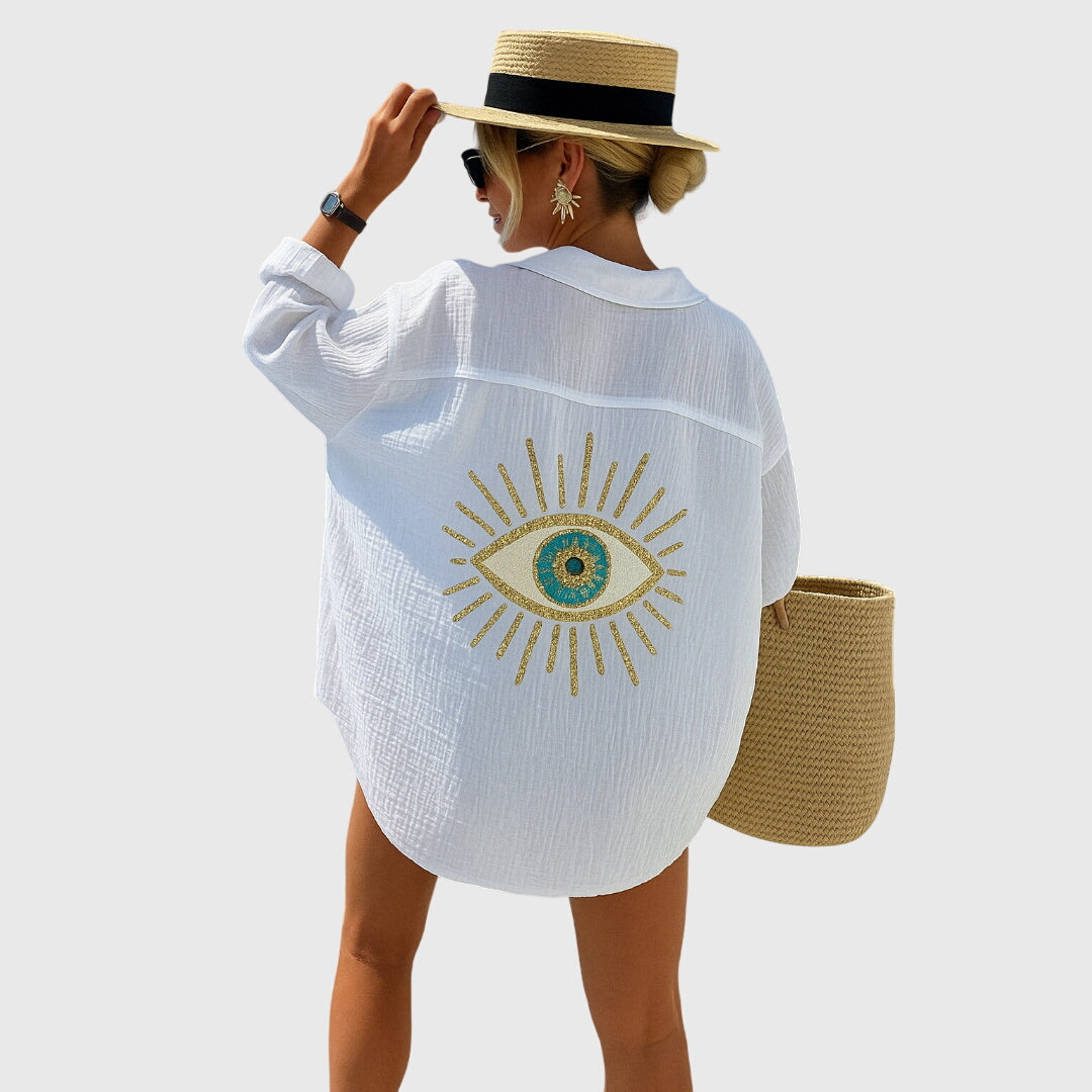 Anna - Greek Eye Shirt