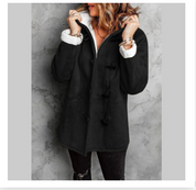 Tahsa - Toggle Winter Coat with Hood and Warm Lining