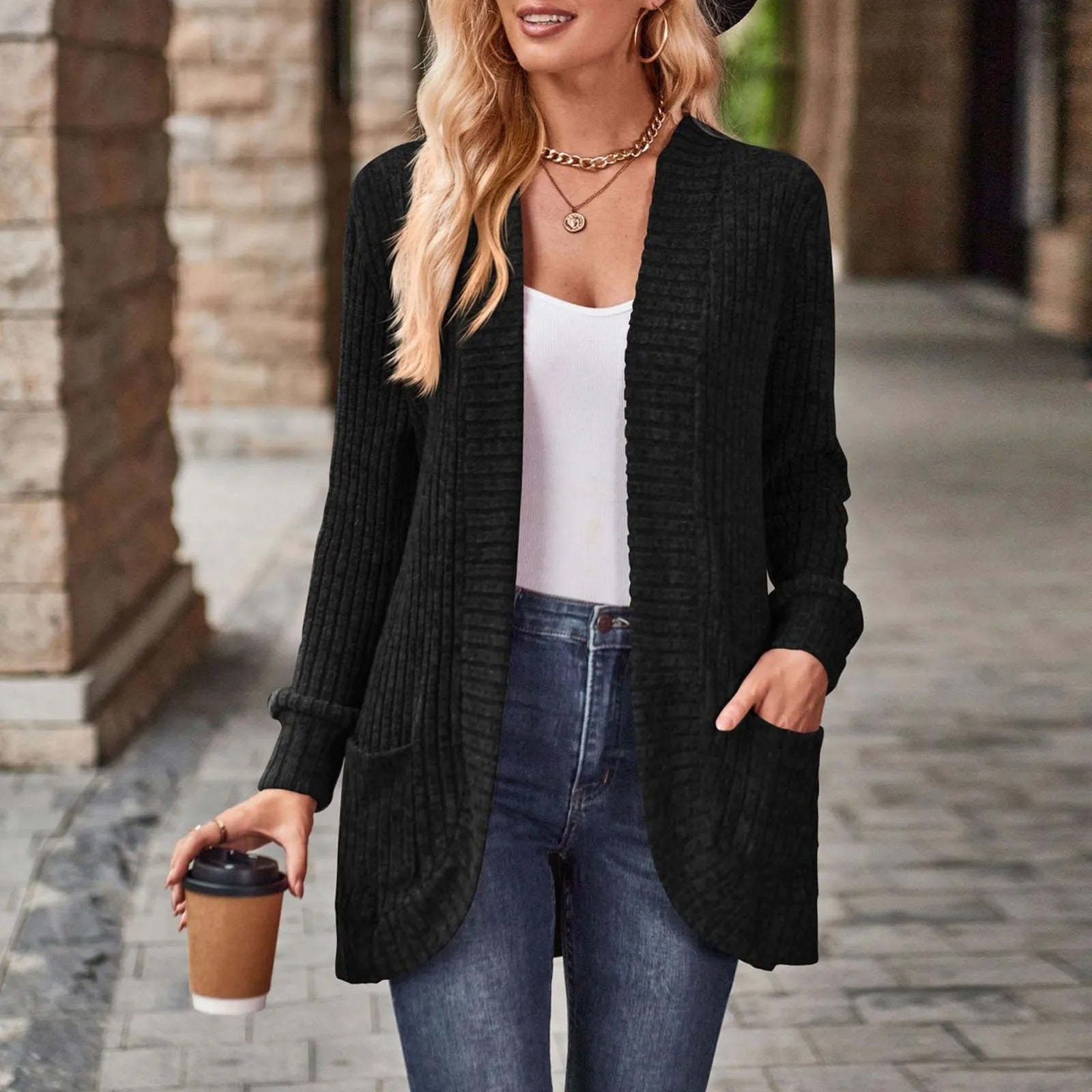 Gracie - Chic Knitted Cardigan
