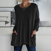 Moira - Relaxed Long Sleeve Top