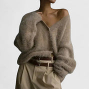 Oliva - Oversized elegant sweater