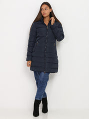 Isabelle - Women's Padded Winter Coat with Hood