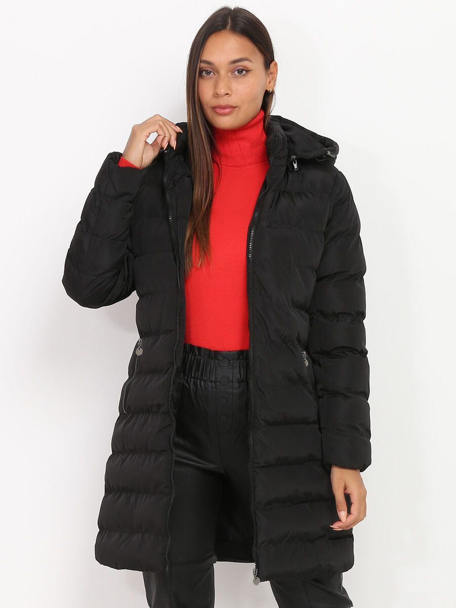 Isabelle - Women's Padded Winter Coat with Hood
