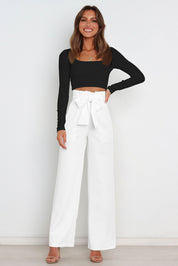 Layla - Women's Wide Leg Linen Trousers