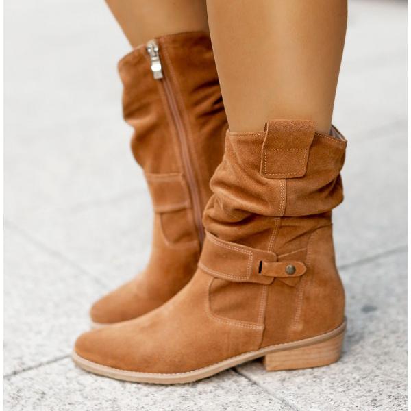 Grace - Suede Boots
