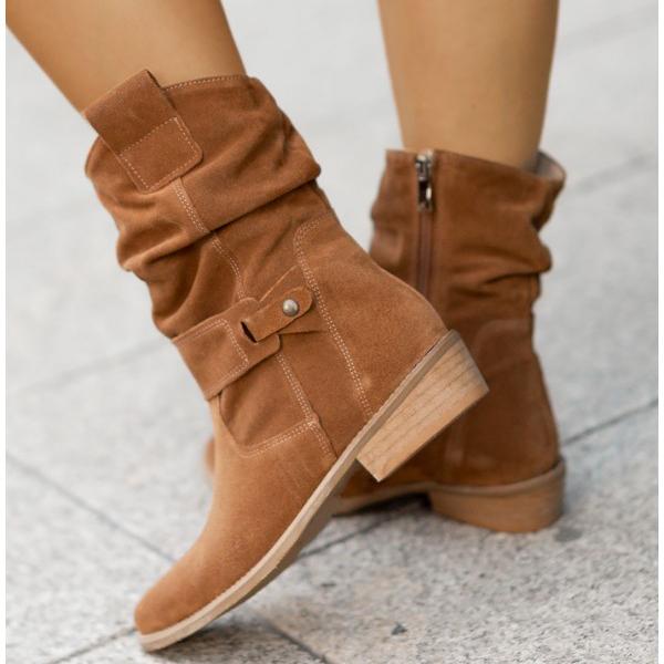 Grace - Suede Boots