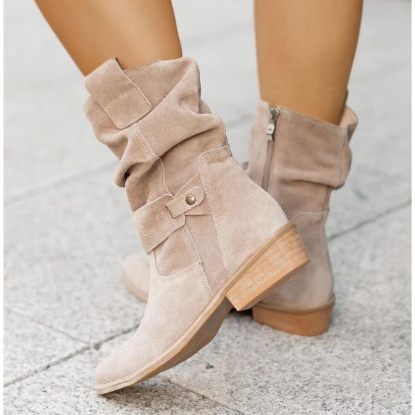 Grace - Suede Boots