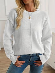 Elisabeth - Long Sleeve Crew Neck Sweater