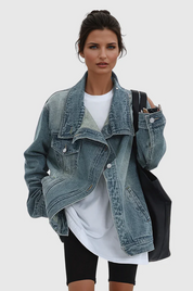 Eva - Women’s Artistic Denim Jacket
