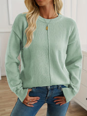 Elisabeth - Long Sleeve Crew Neck Sweater