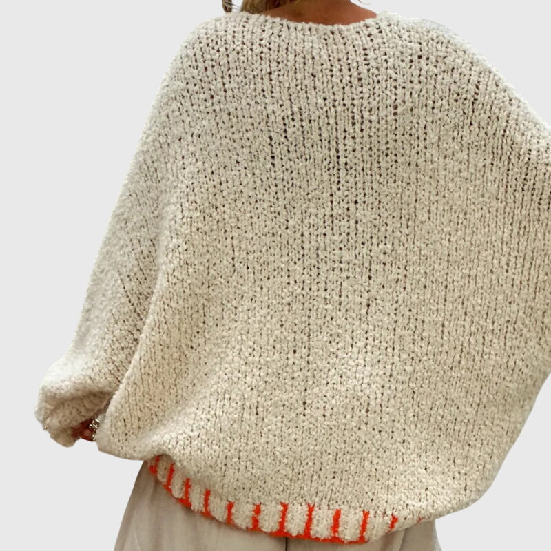 Aria - V-neck Knit Jumper