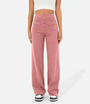 Rosie - Women's High Waist Elastic Casual Pants