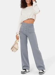 Rosie - Women's High Waist Elastic Casual Pants