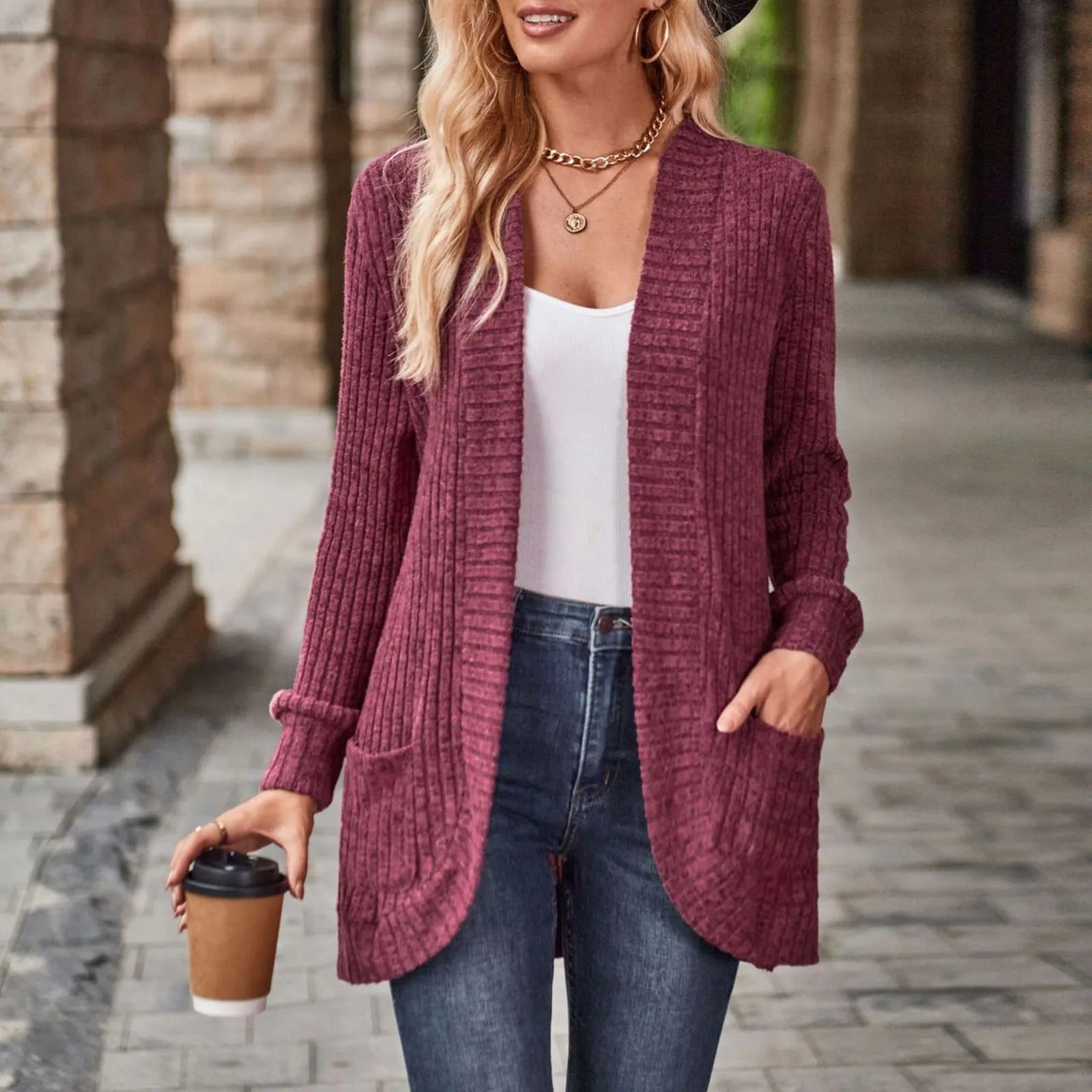 Gracie - Chic Knitted Cardigan