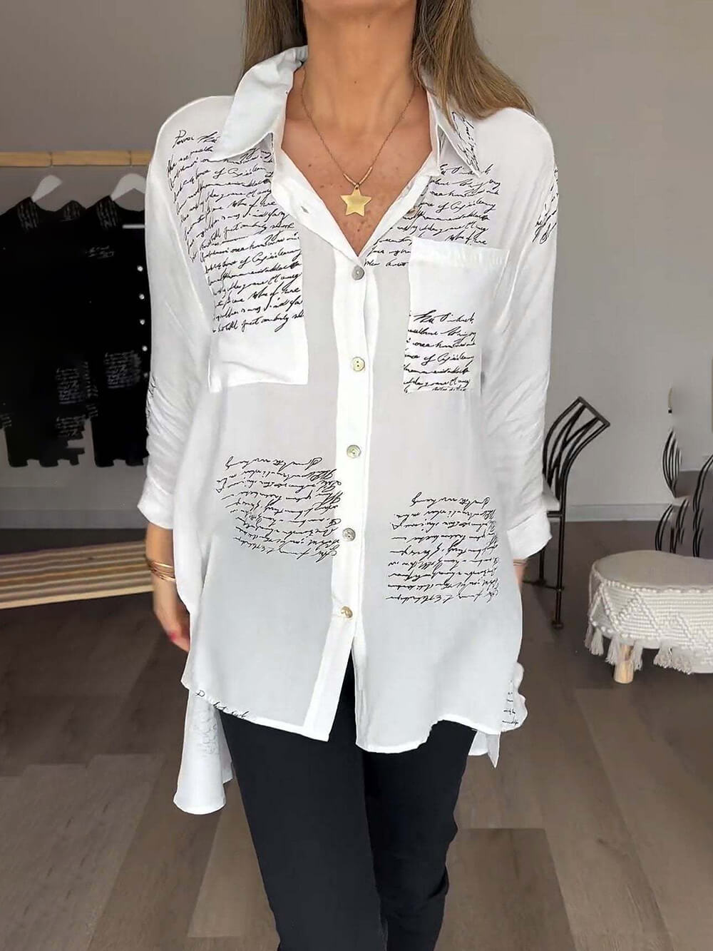 Lexi - Casual Long Shirt