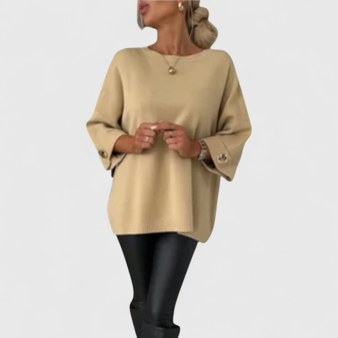 Isabella - Elegant Knit Blouse