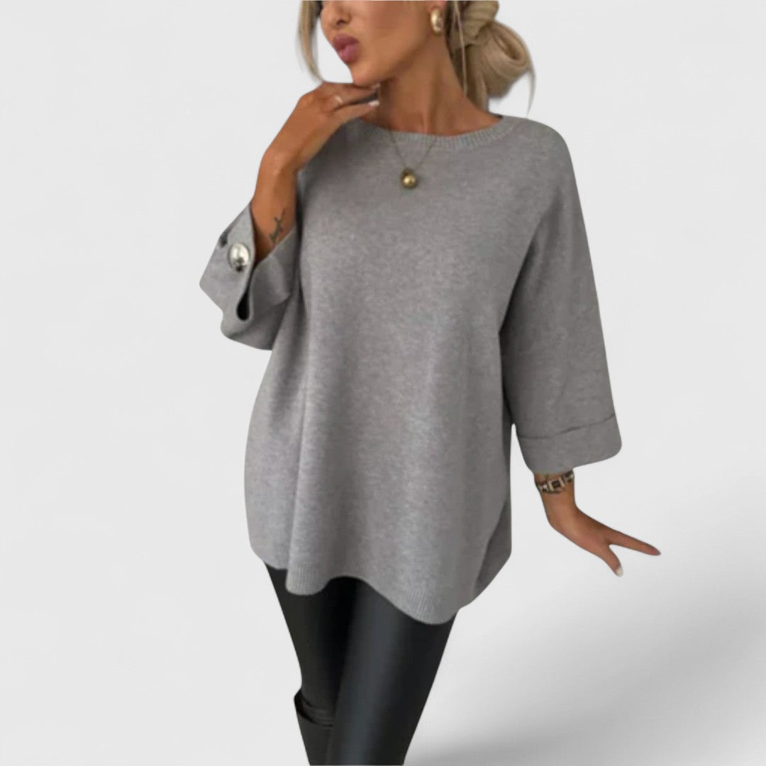 Isabella - Elegant Knit Blouse