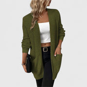 Nancy - Casual Knit Cardigan with Pockets