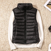 Kyra –  Ultralight White Duck Down Vest