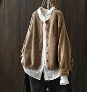 Kirsty - Crew Neck Cardigan
