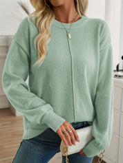 Elisabeth - Long Sleeve Crew Neck Sweater