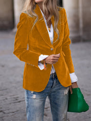 Elise - TAILORED VELVET BLAZER