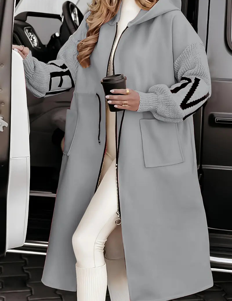 Rosana - Elegant Hooded Coatigan