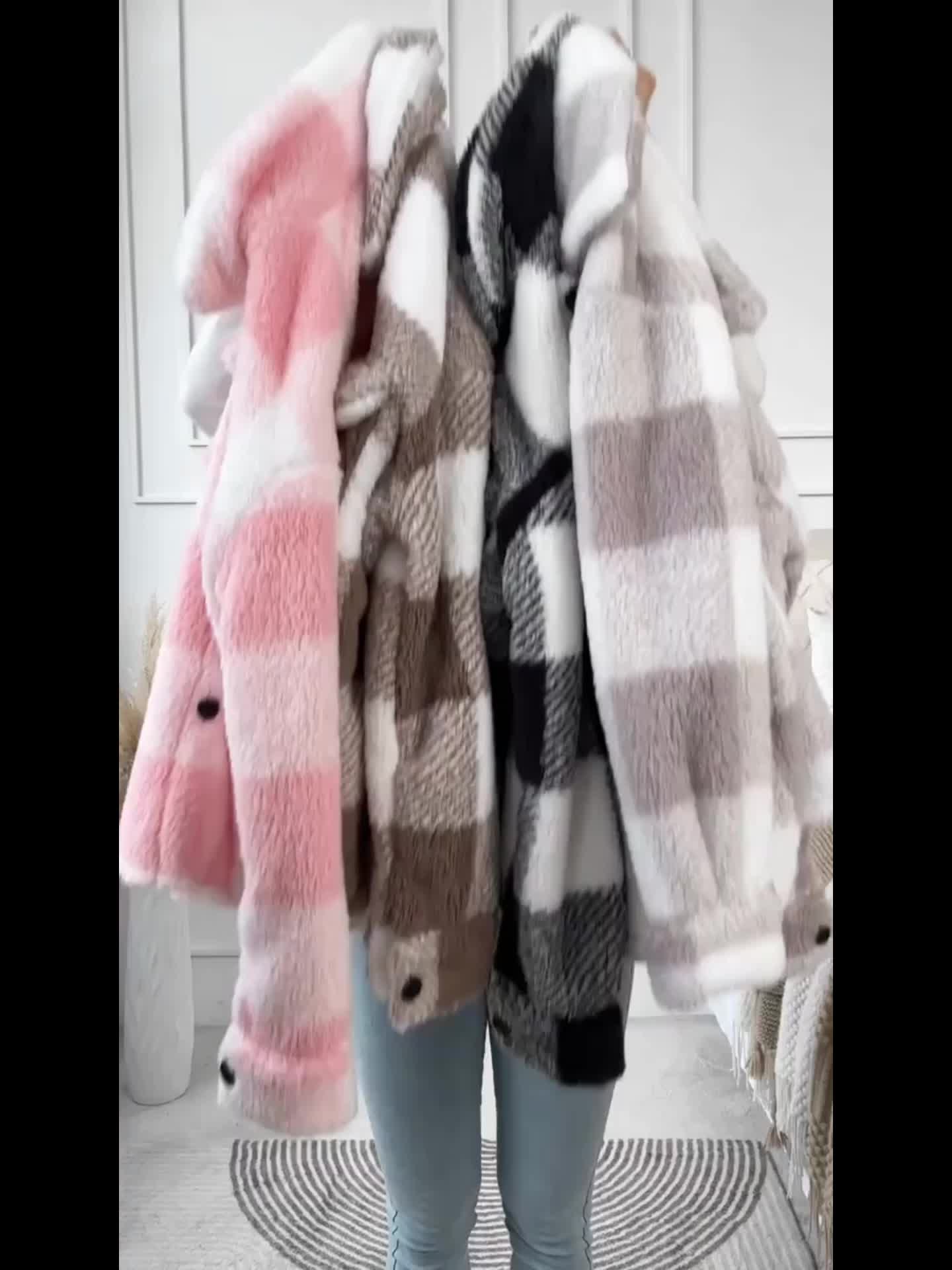 Jasmijn - Plush Fleece Winter Jacket