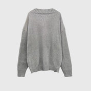 Carole - V-Neck Knitted Sweater