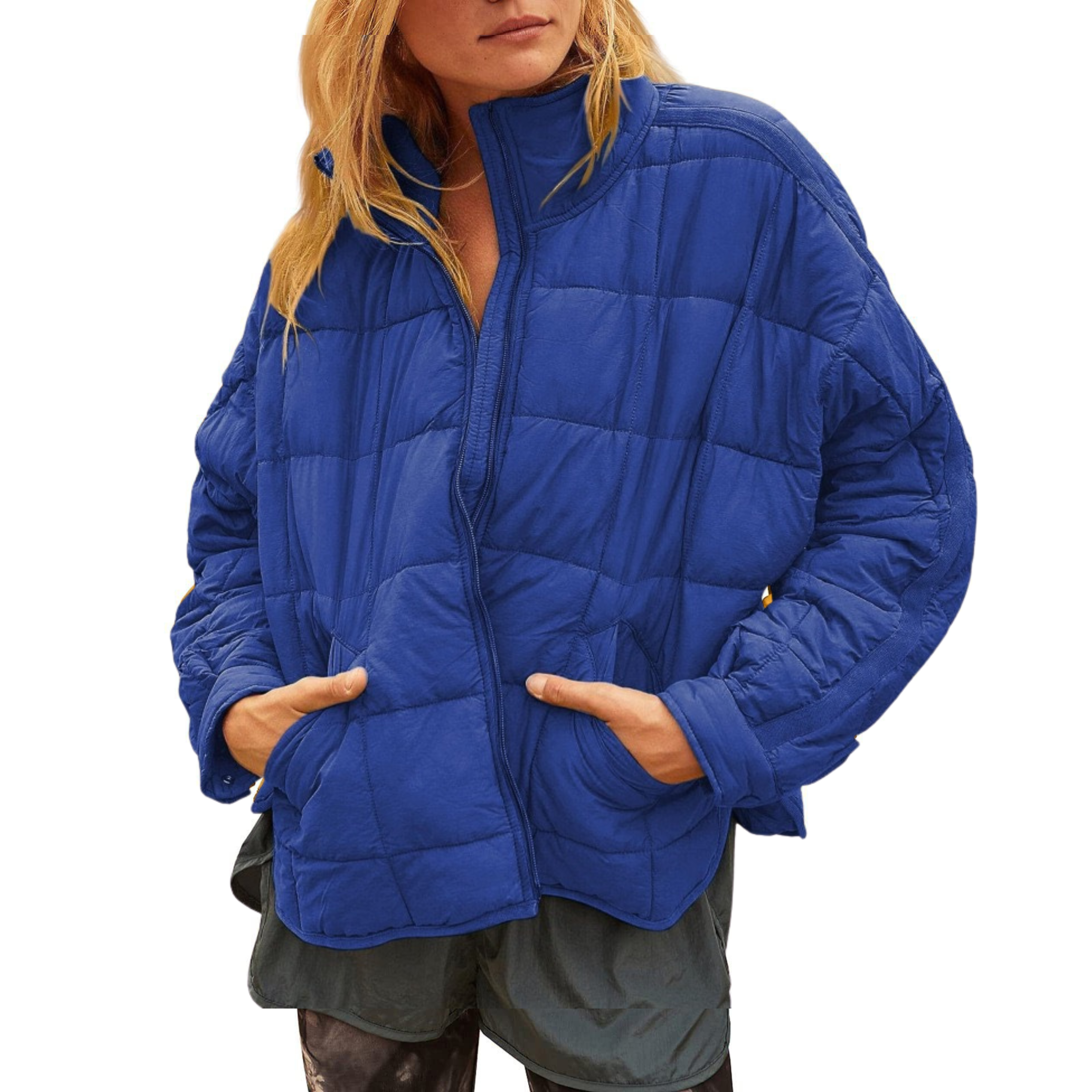 Olivia – Lightweight Compact Zip Puffer Jacket