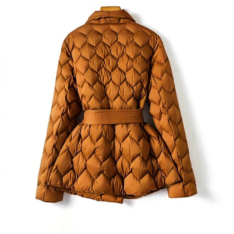 Avery - Stylish Quilted Down Coat