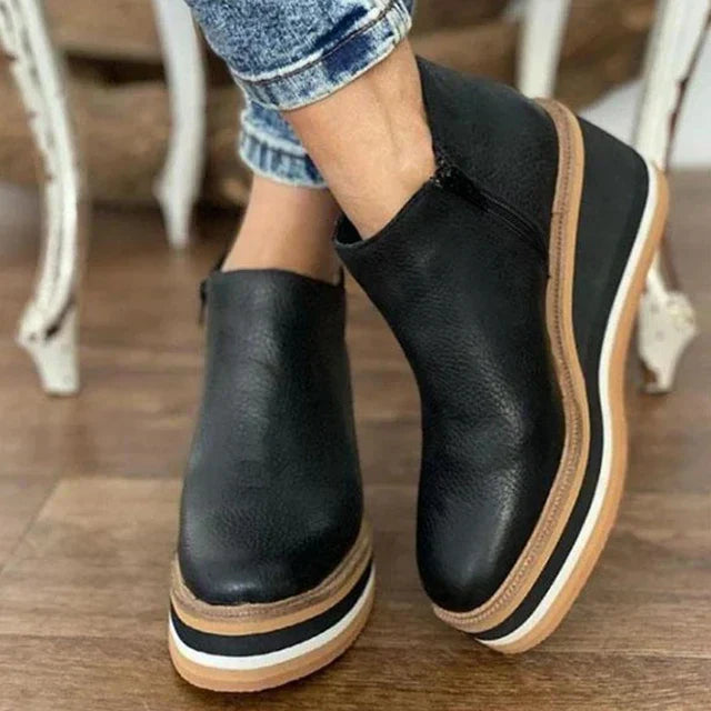Ella - Casual Ankle Boots
