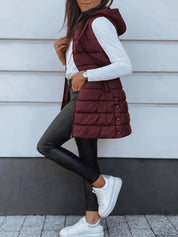 Emma - Casual Sleeveless Long Vest