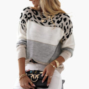 Emily - Leopard Print Jumper