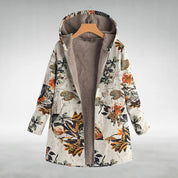 Mira - Stylish Floral Fleece Jacket