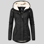 Puck - Waterproof Long Jacket with Hood and Lining