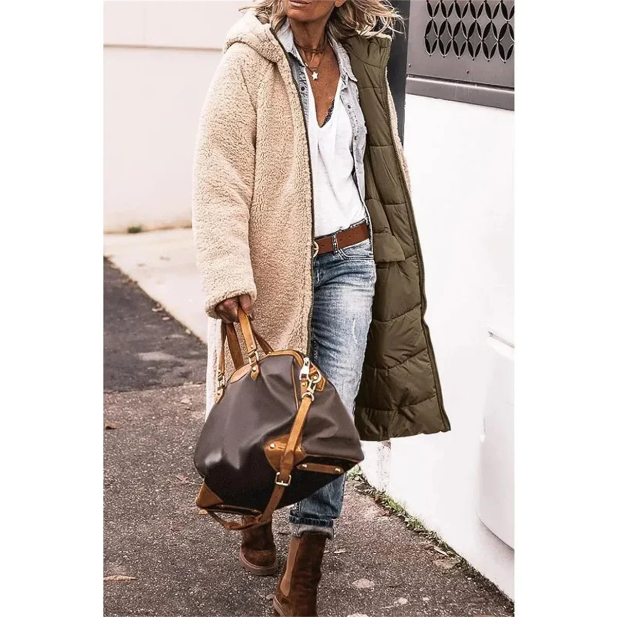 Maria - Reversable Quilted Coat