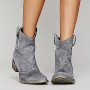 Marina - Cowboy Ankle Boots