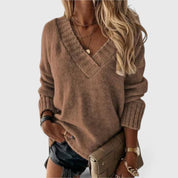 Jane - Cozy V-Neck Sweater