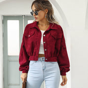 Lily - Women's Casual Cropped Jacket