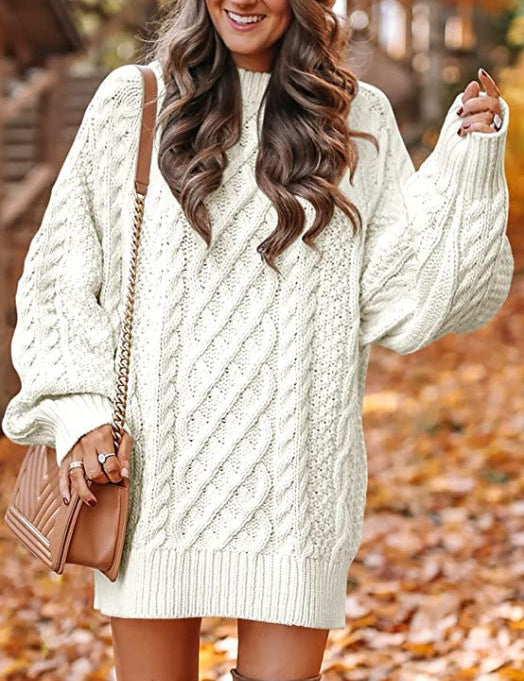 Emilia - Knitted Mini Jumper Dress