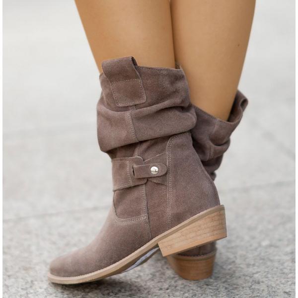 Grace - Suede Boots