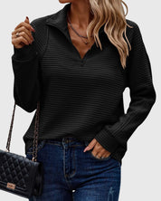 Abigail - Elegant Sweater with Zipper