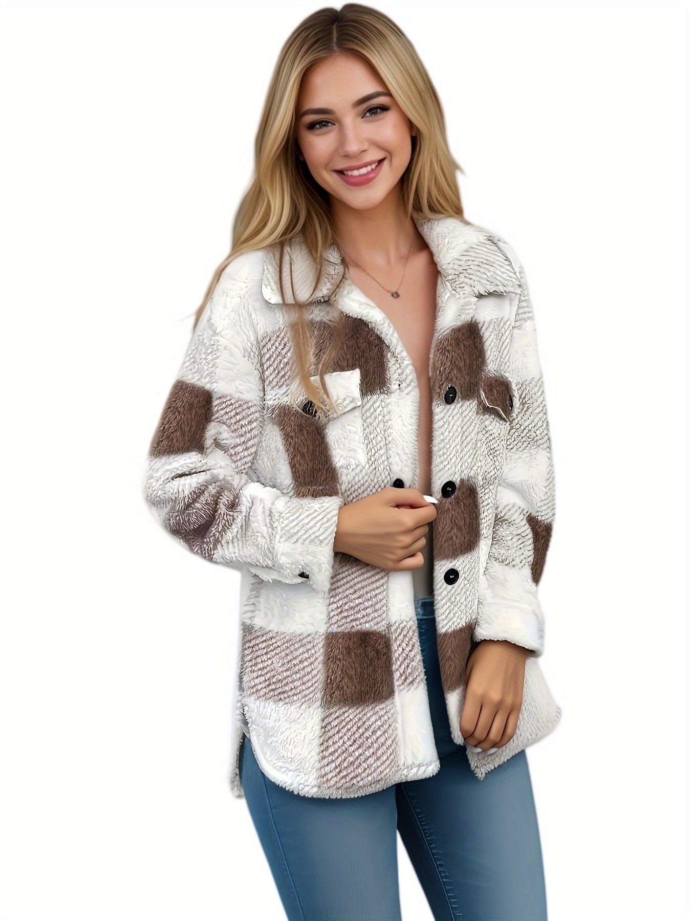 Jasmijn - Plush Fleece Winter Jacket