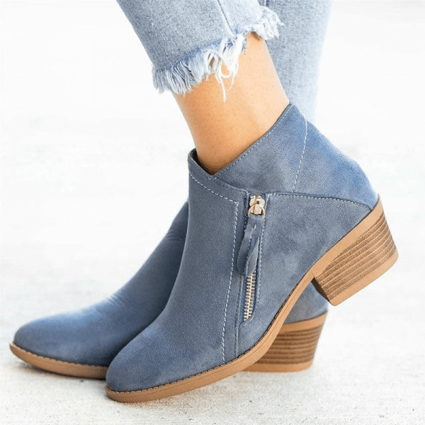 Isla - Side-Zip-Ankle Boots