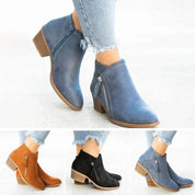Isla - Side-Zip-Ankle Boots